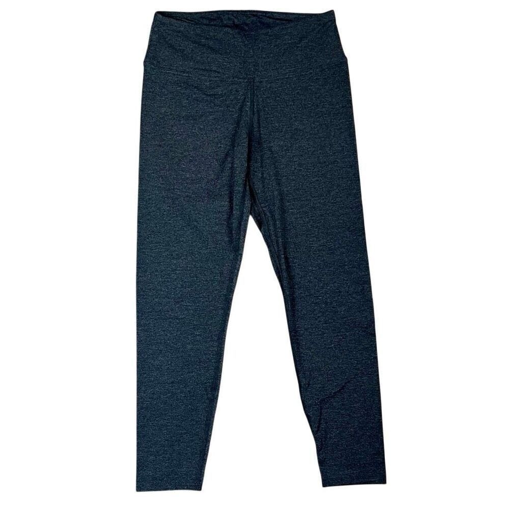 Nanette Lepore Women's Heather Charcoal Gray Pull On Skinny Leggings Medium